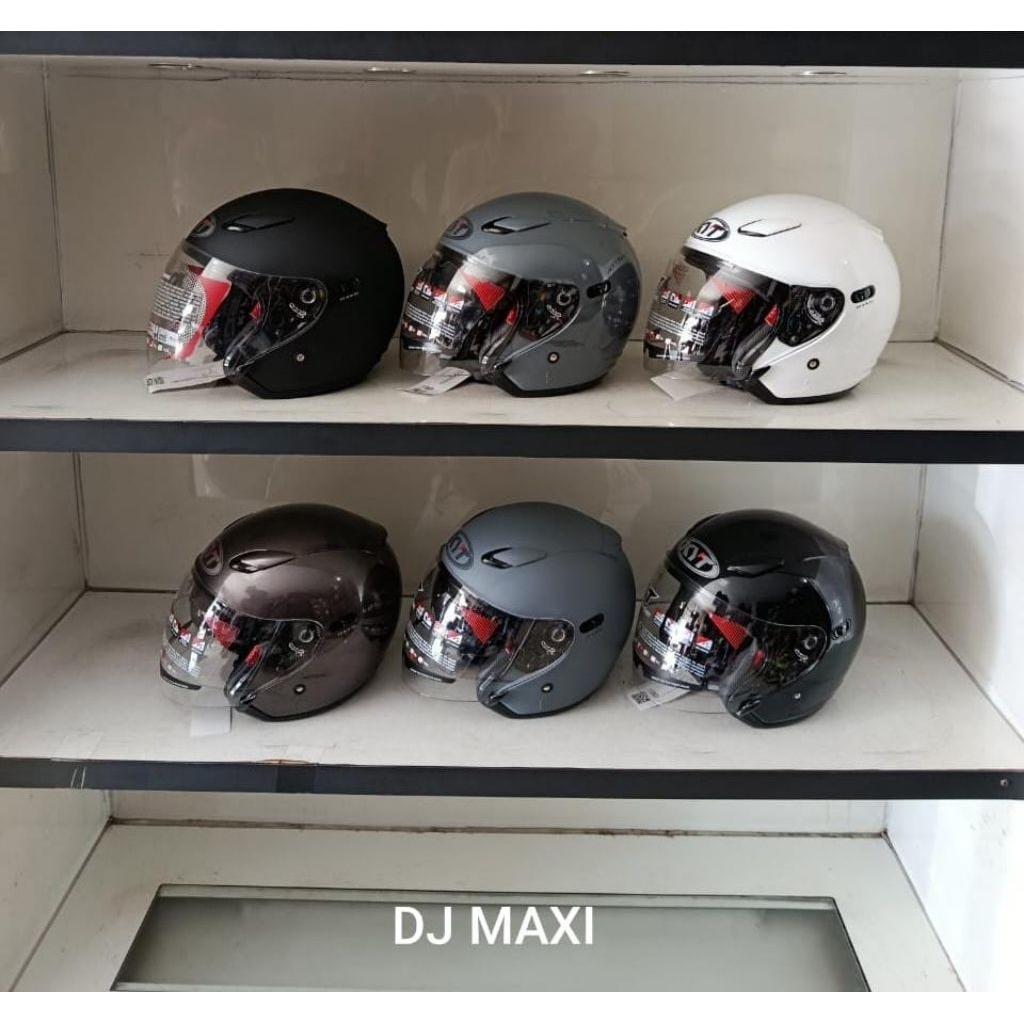 Helm KYT DJ MAXI SOLID original KYT100%
