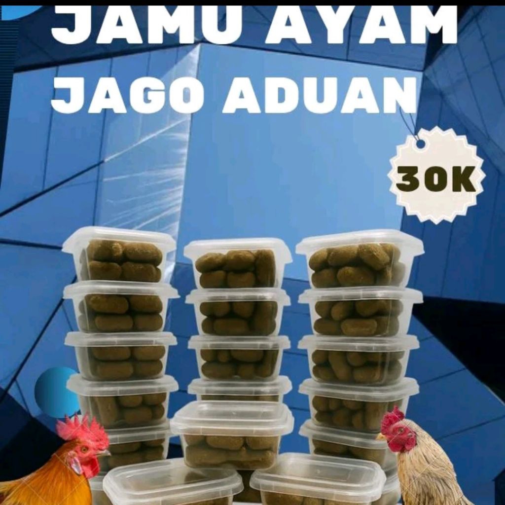 Jamu ayam jago aduan, jamu ayam kontes
