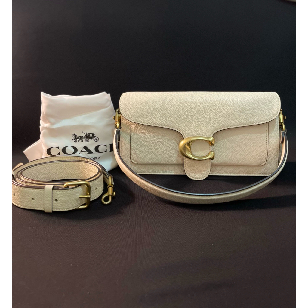 preloved coach tabby 26 chalk auth