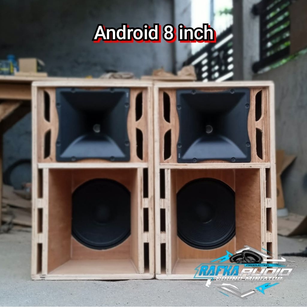 box middle android 8 inch 12mm sudah dempul