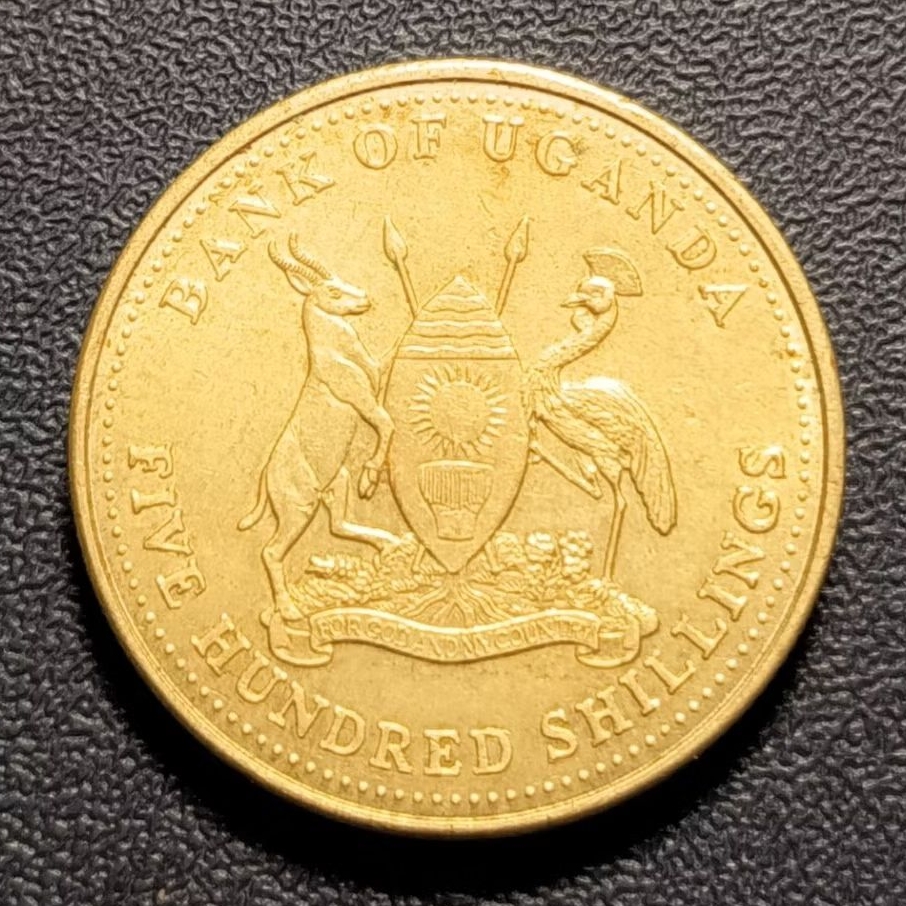 Koleksi Koin Uganda 500 Shillings