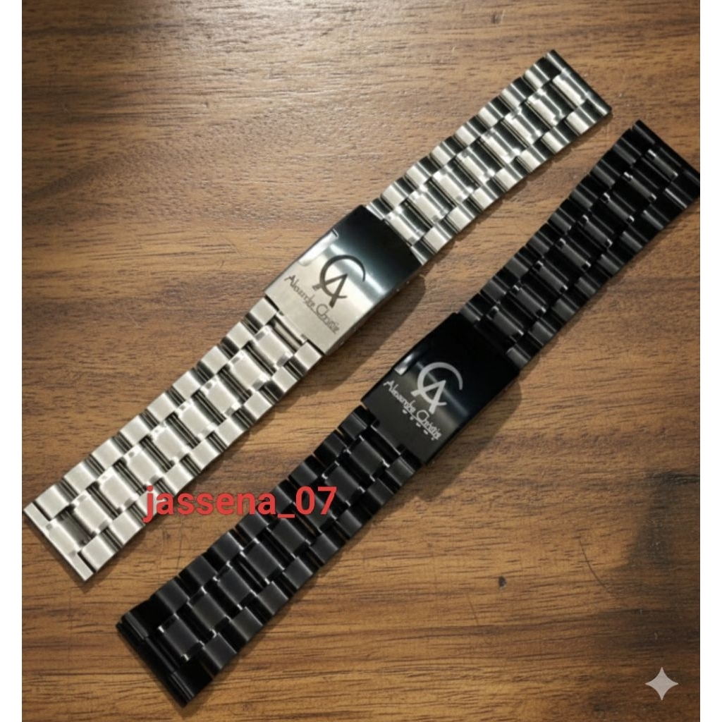 Tali Jam Tangan Rantai Alexandre Christie stanless stell Rantai Jam tangan AC