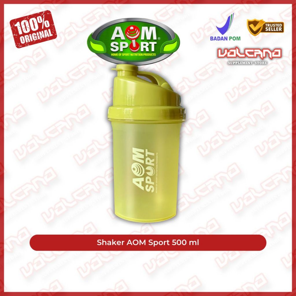 Shaker AOM SPORT 500 ml Botol Minum Olahraga
