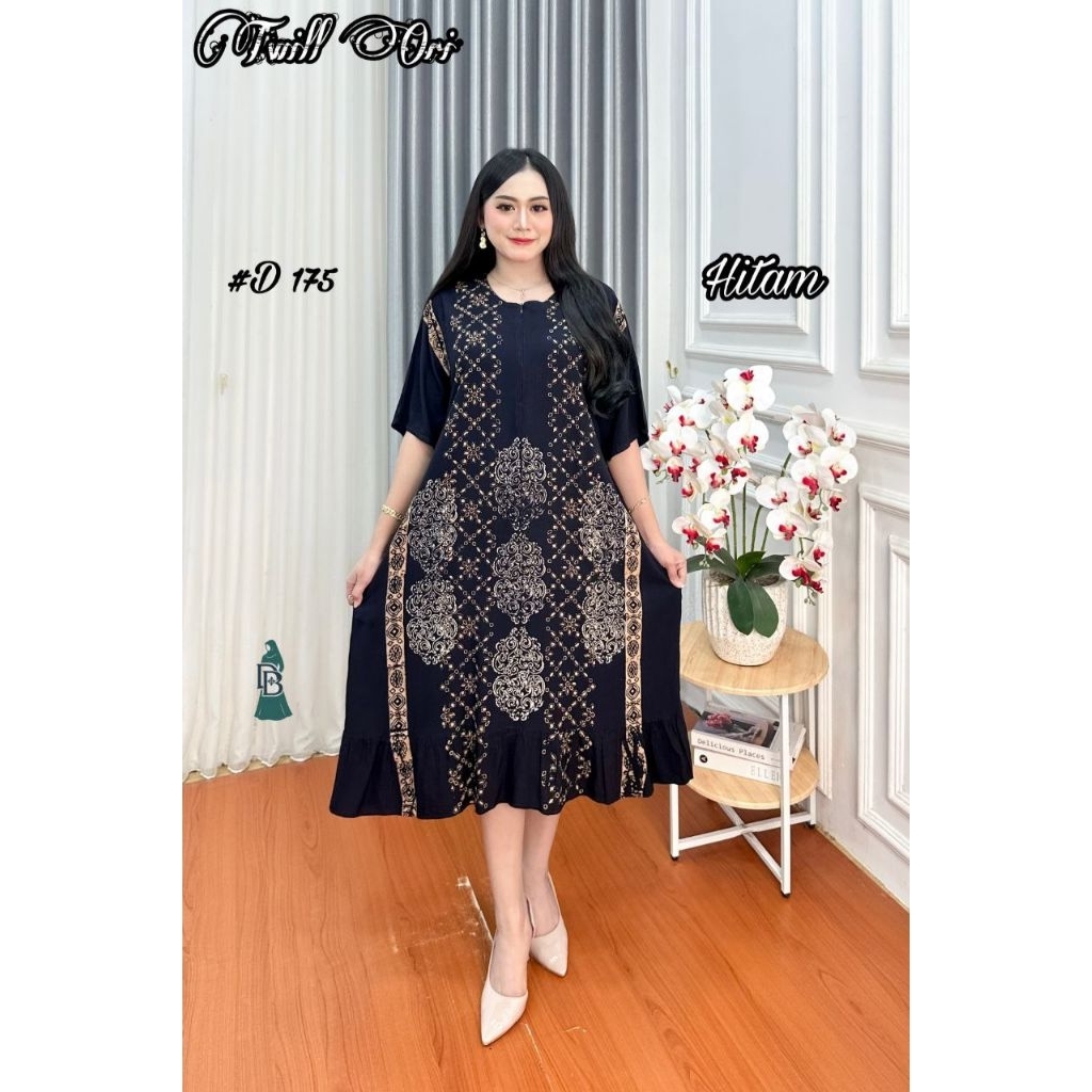 daster busui jumbo daster twill ori daster murah cantik homedress kekinian baju tidur santai