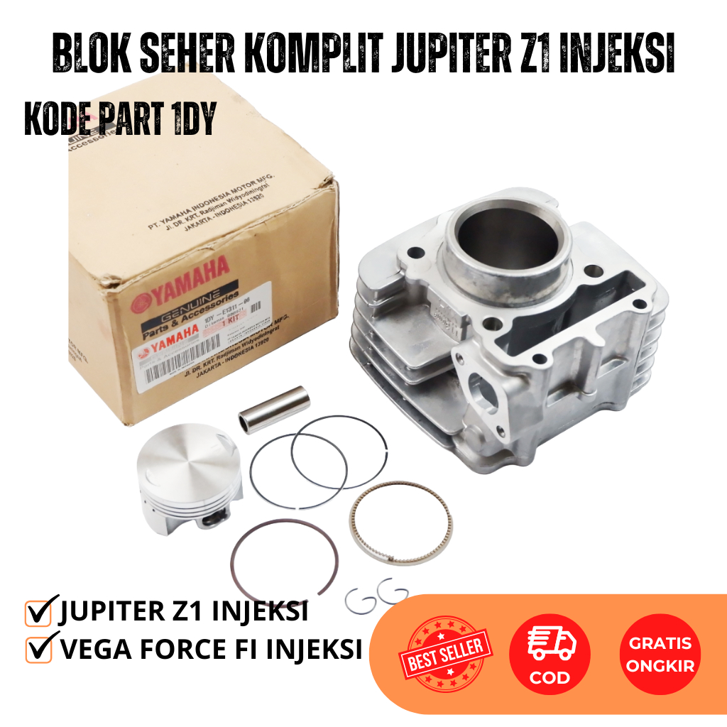 Blok Seher Jupiter Z1 Injeksi Vega Force Fi Injeksi 1DY Boring Jupiter Z1 Force Fi Injeksi Original