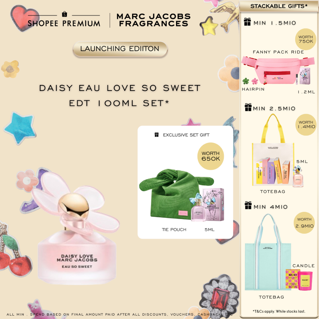 Marc Jacobs Daisy Love Eau so Sweet EDT - Parfum Wanita