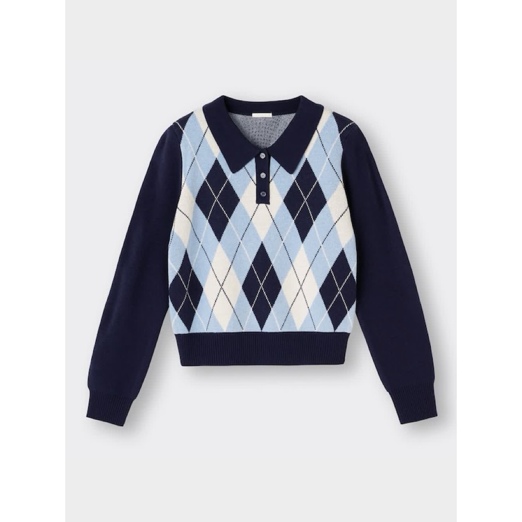 Atasan Rajut Sweater GU Ketupat