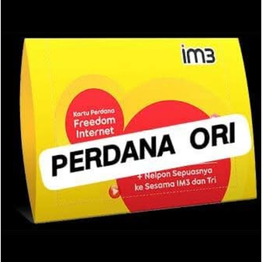 Perdana Indosat Kosong - Kartu Kosong Tanpa Kuota, Berlaku Nasional