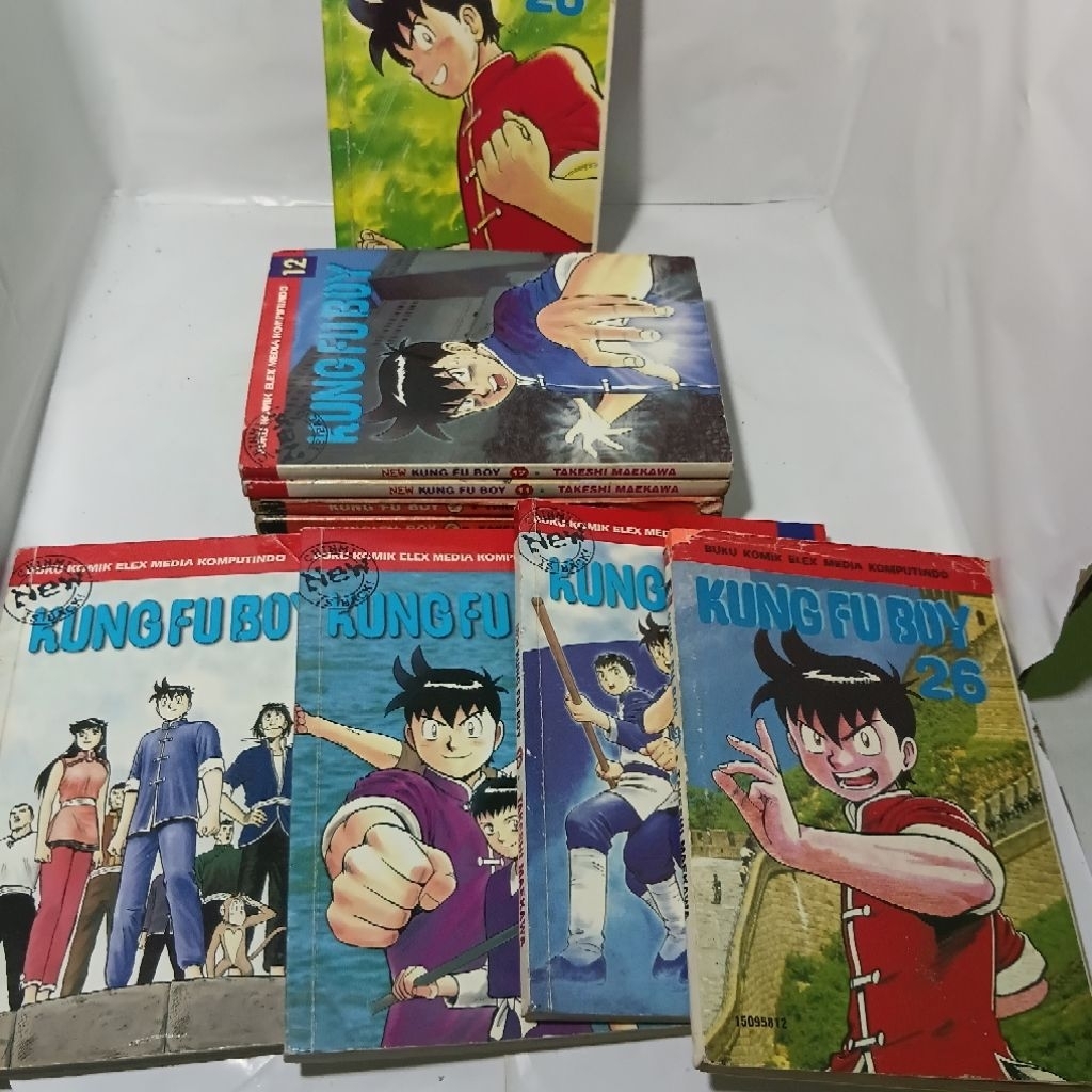 KOMIK KUNGFU BOY Vol 1-28 Cabutan bebas pilih TAKESHI MAEKAWA