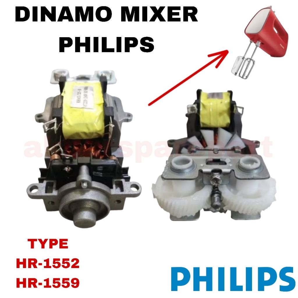 DINAMO MIXER PHILIPS HR 1552 HR 1559 ORIGINAL