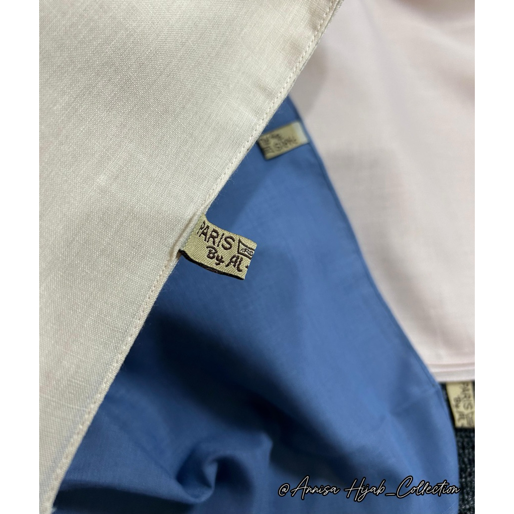 PARIS PREMIUM AL_MAHIRA & NAURA // HIJAB SEGI EMPAT PARIS PREMIUM