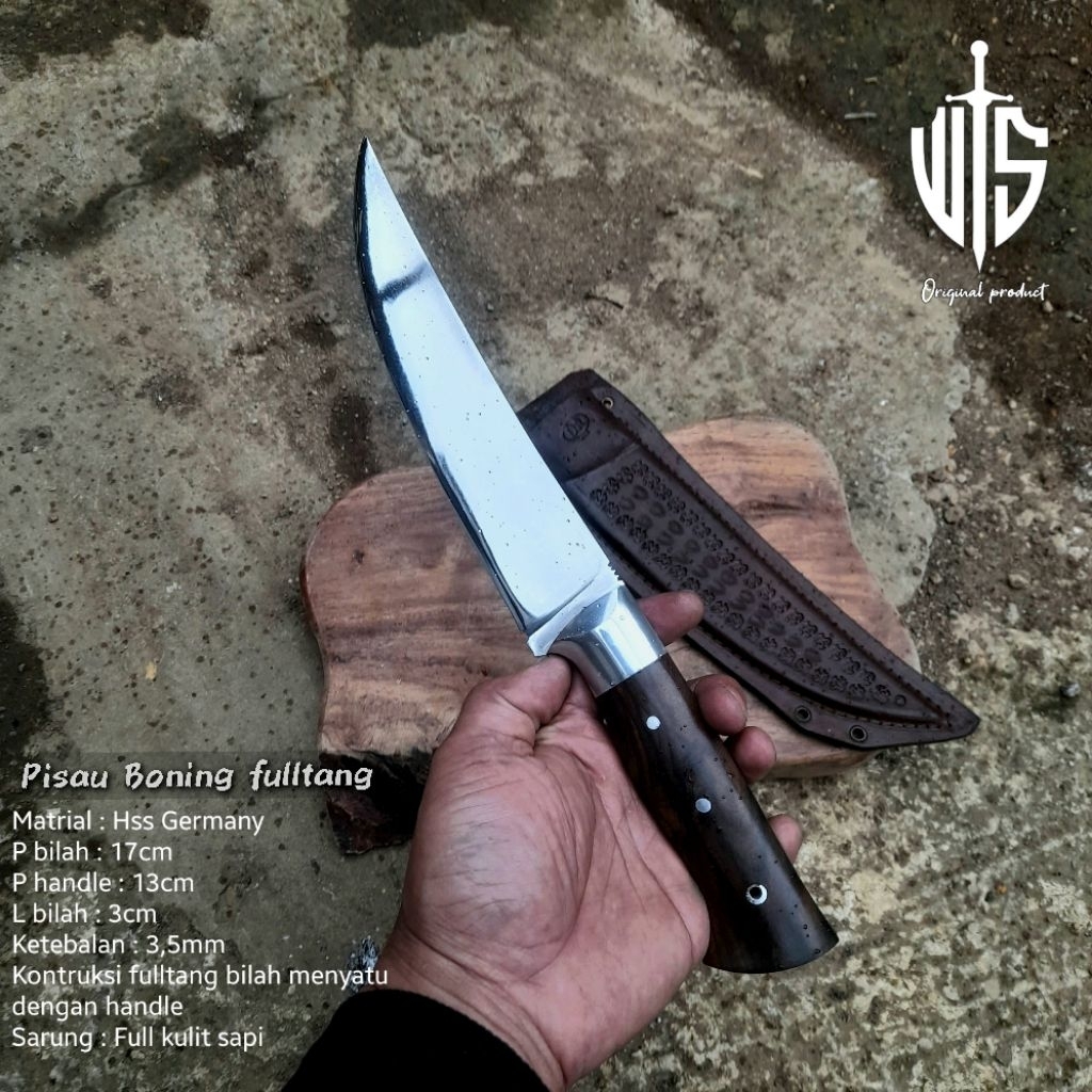 PISAU DAGING BONING BUSHCRAFT HSS GERMANY