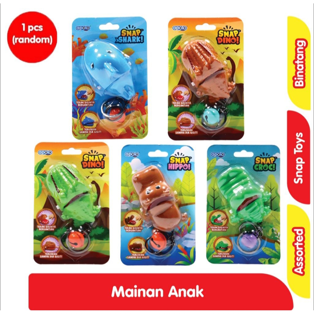 Apolo Snap Toys Mainan Anak