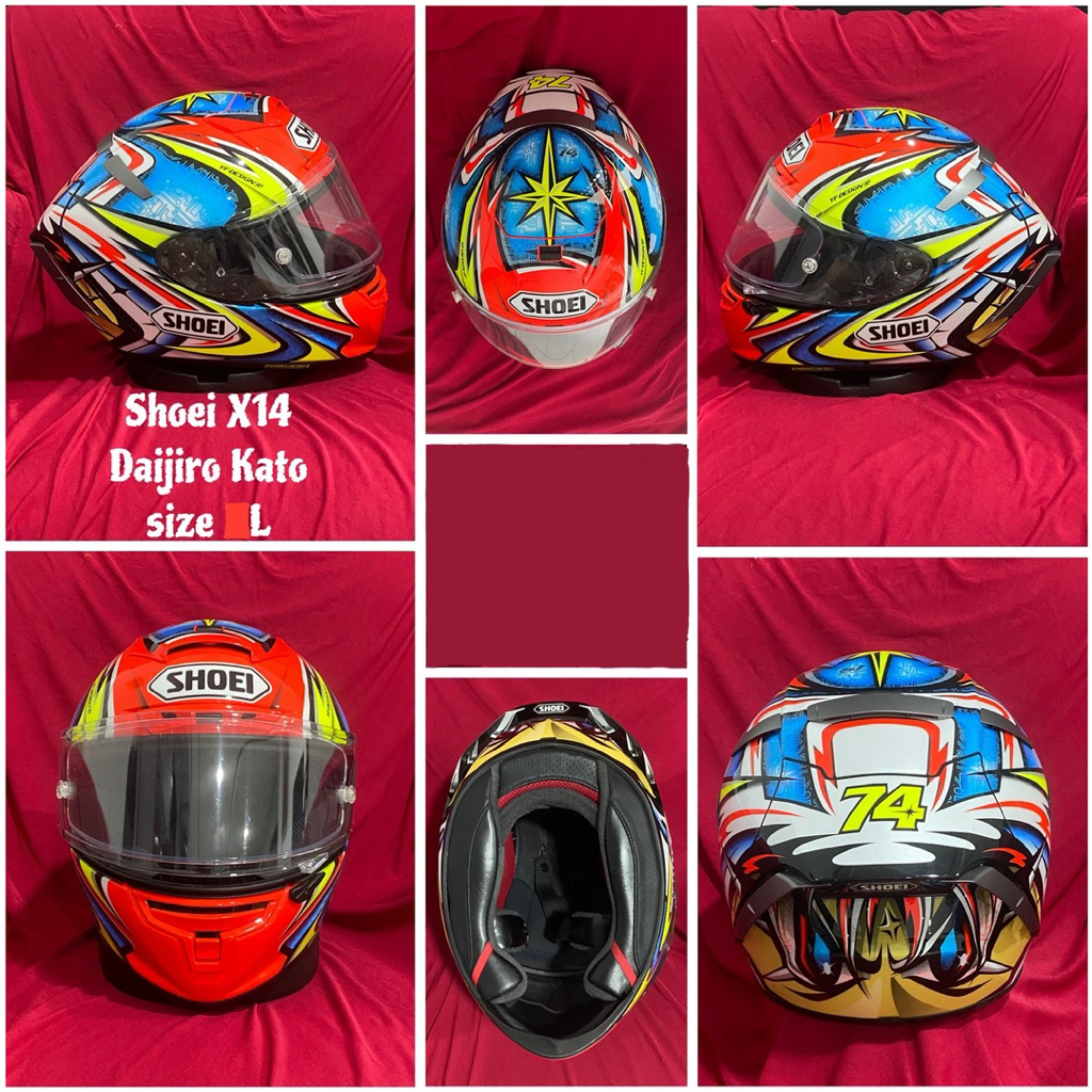 Shoei X14 Daijiro Kato size L