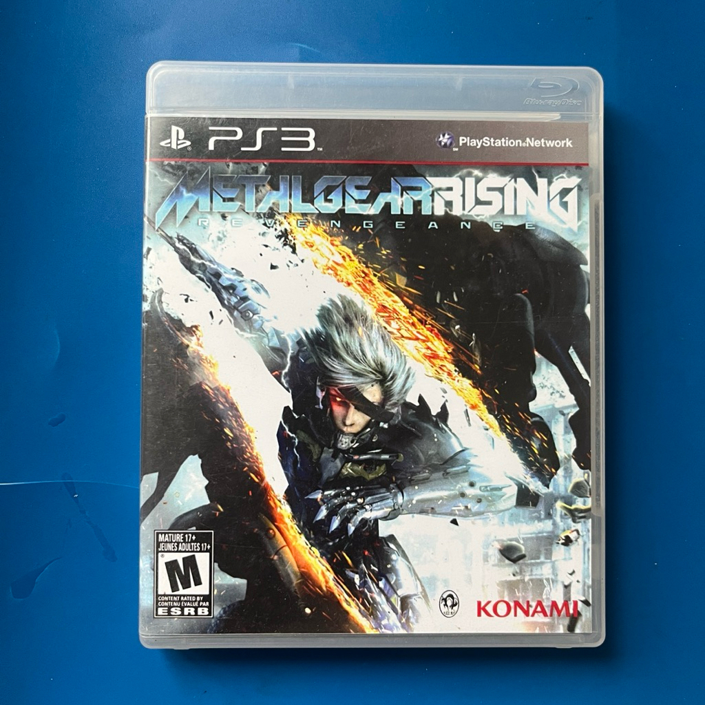 Metal Gear Rising Revengeance ps3 original kaset bd game mgs metalgear