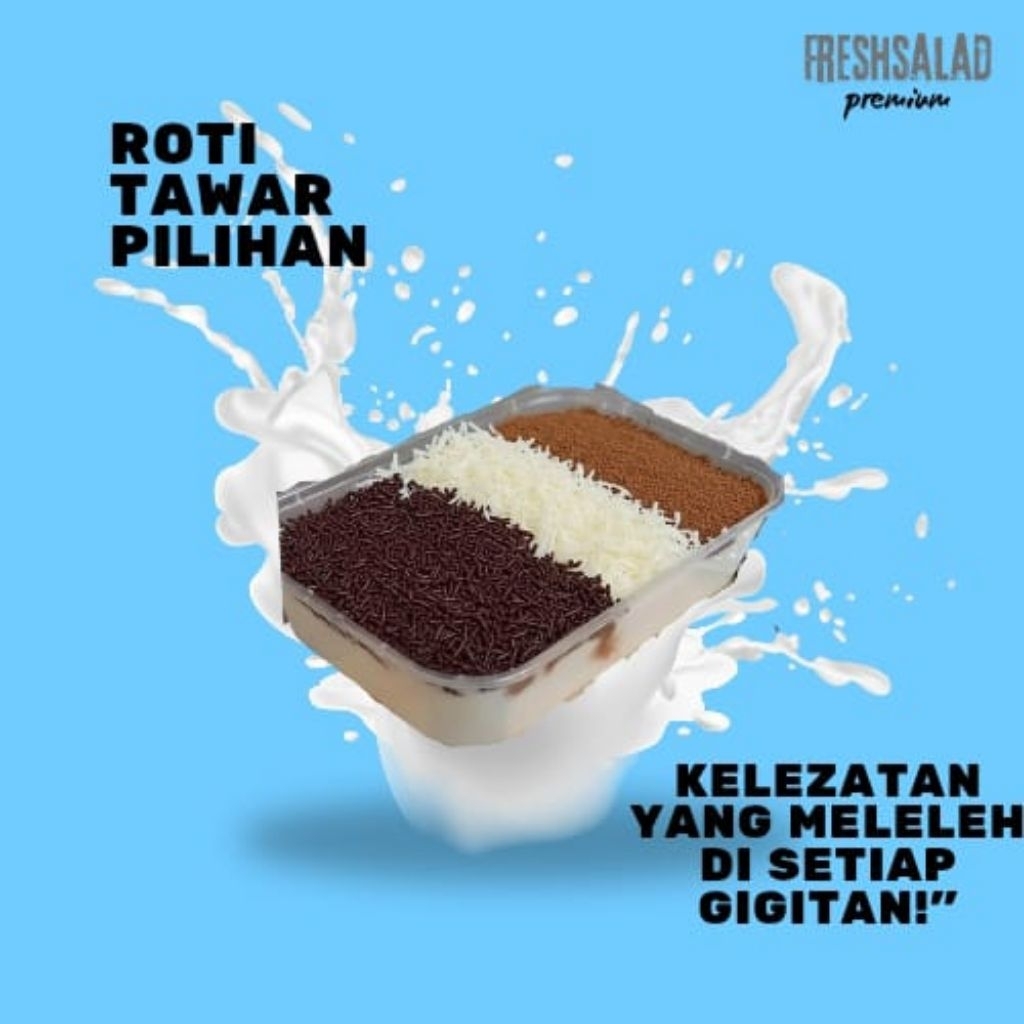 stup roti Milo keju coklat (size 500ml)