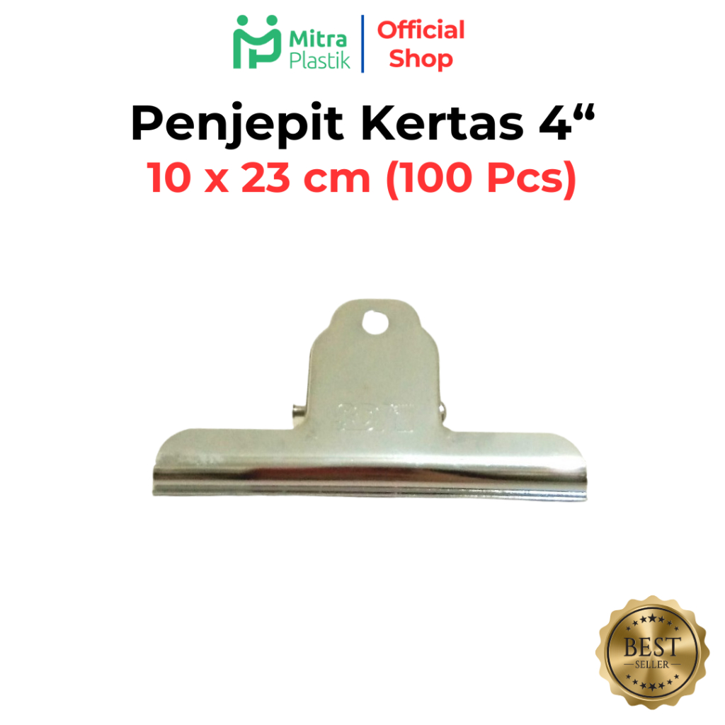 Bulldog Clip 4" SDI 207 Penjepit Kertas Besar Penjepit Kertas Bulldog