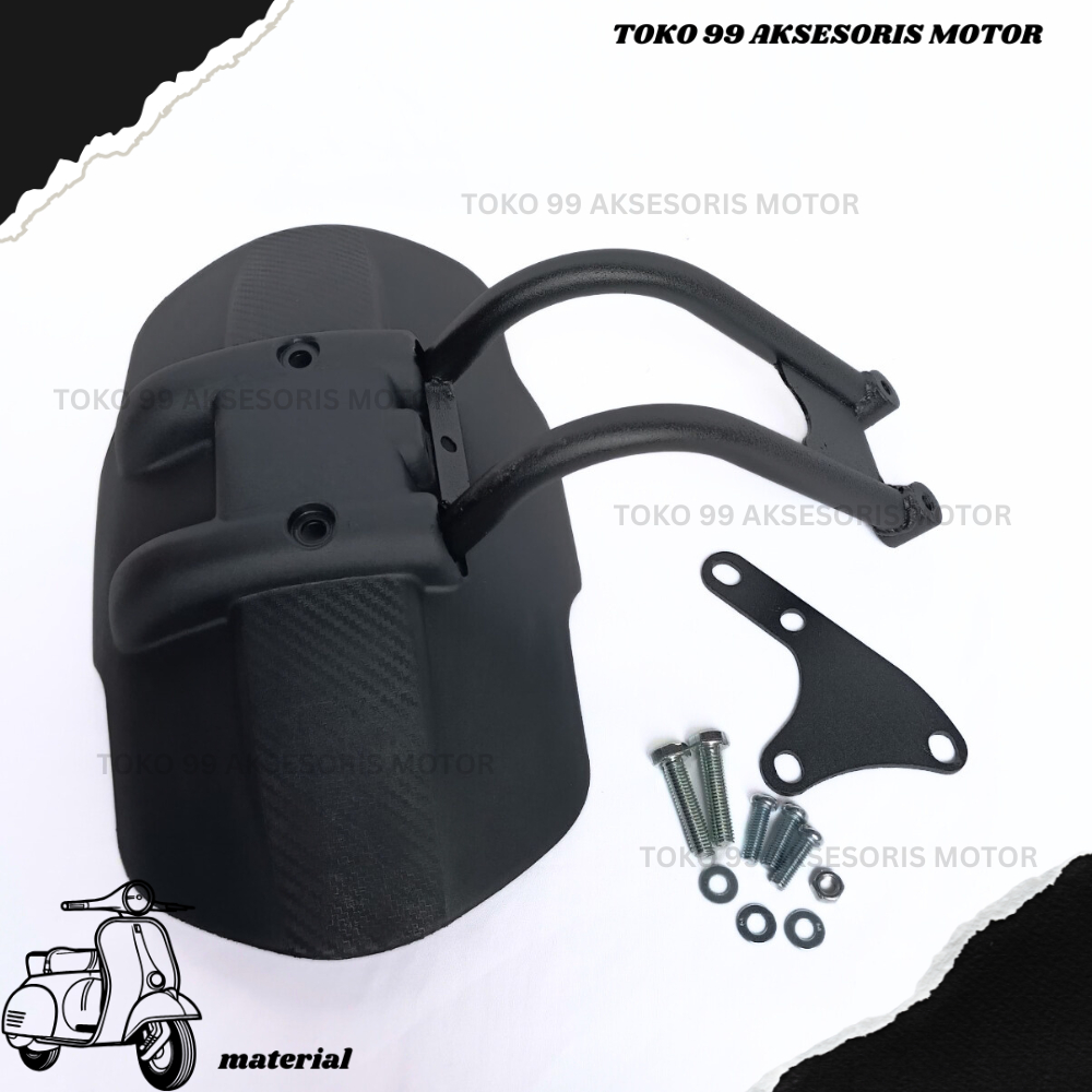 MUDGUARD VARIO 125 VARIO 150 OLD NEW MUD GUARD HONDA VARIO MUDGUARD COVER BAN MOTOR MUDFLAP PENAHAN 