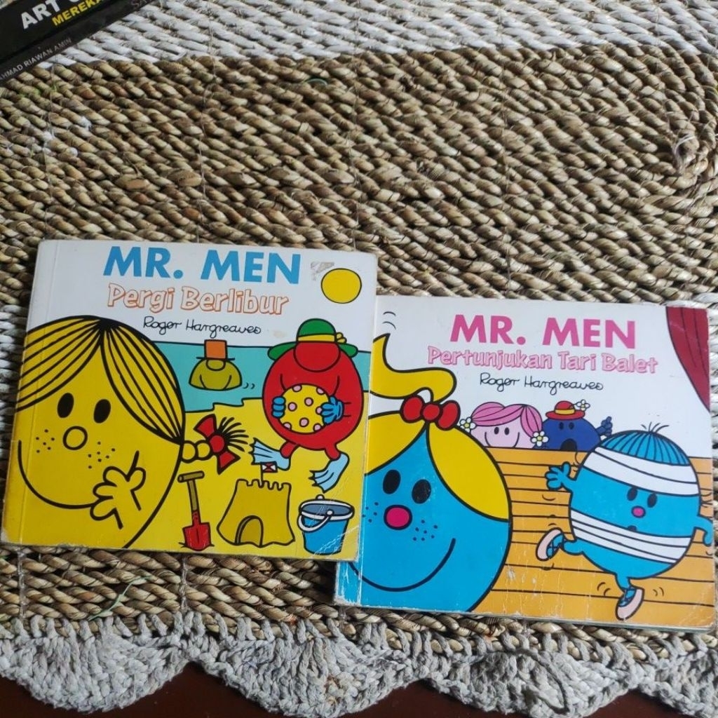 MR MEN Pertujukan Tari Balet | Pergi Berlibur - Roger Hargreaves | Buku Bekas Original