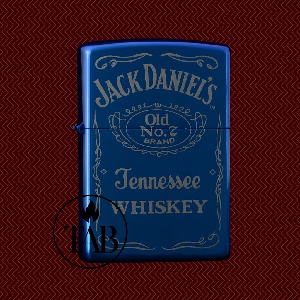 Korek Api Zippo Desain Classic Blue Ice JD Premium