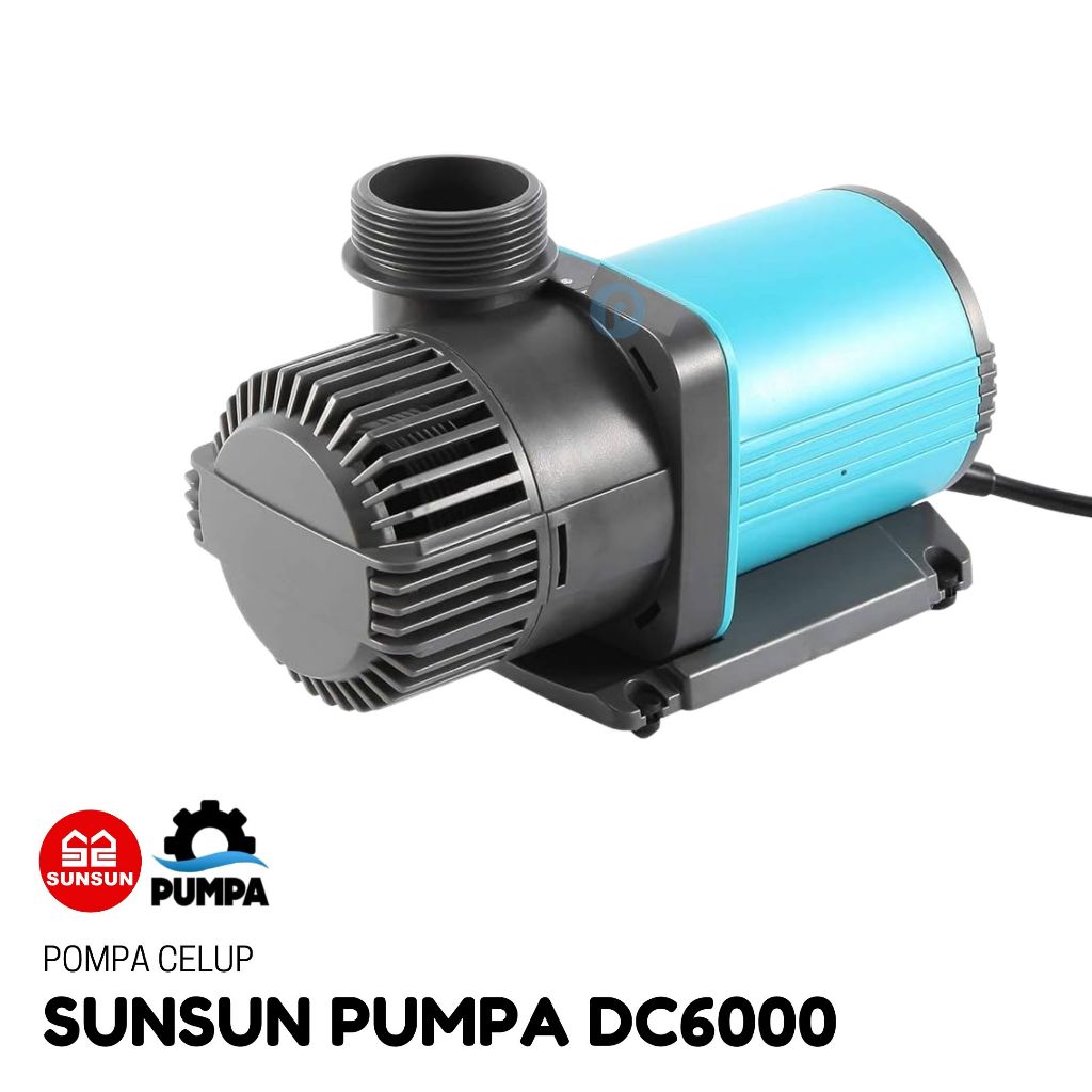 Submersible Pump Pompa DC 6000 SUNSUN PUMPA DC Frequency Pompa Celup