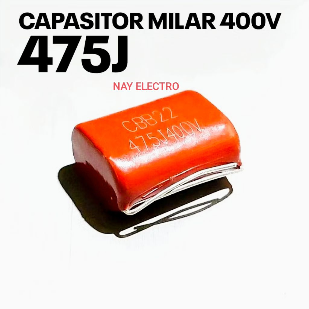 CAPASITOR MILAR 475J 400V ORIGINAL