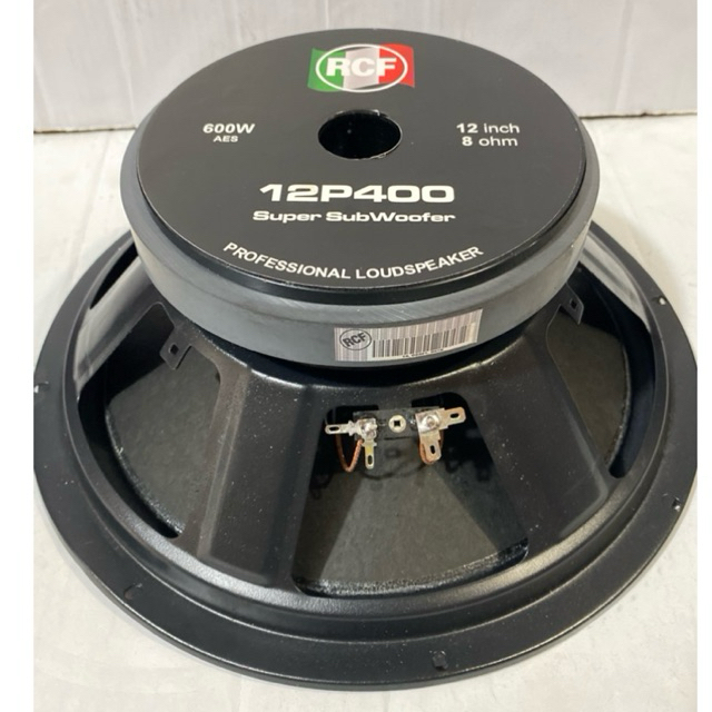 SPEAKER KOMPONEN 12 inch / RCF 12P400 VC 3” SUBWOOFER