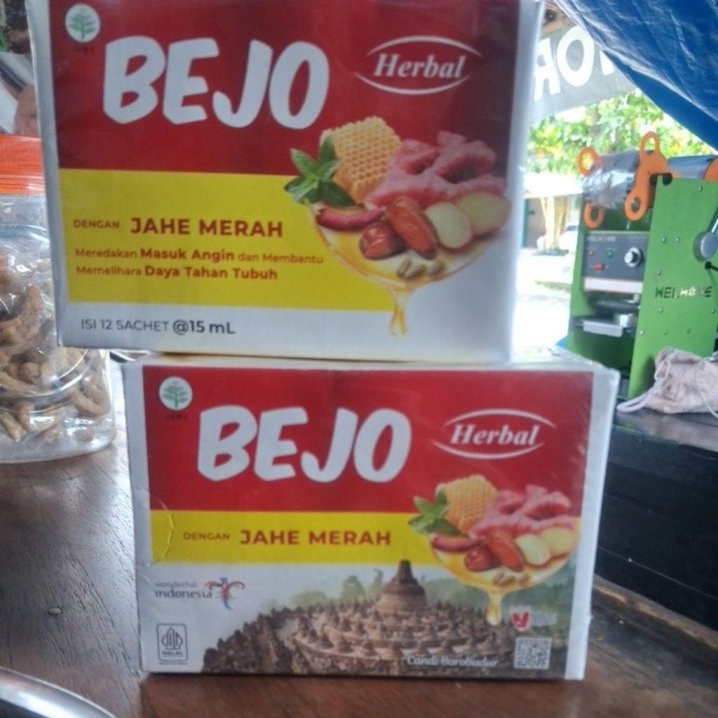 Bejo Jahe Merah isi 12 sachet