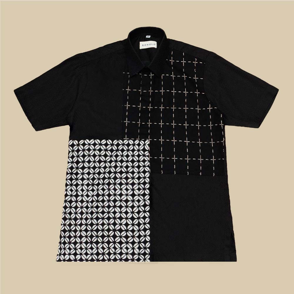 Takata - Bonolo Kemeja Tenun Lengan Pendek