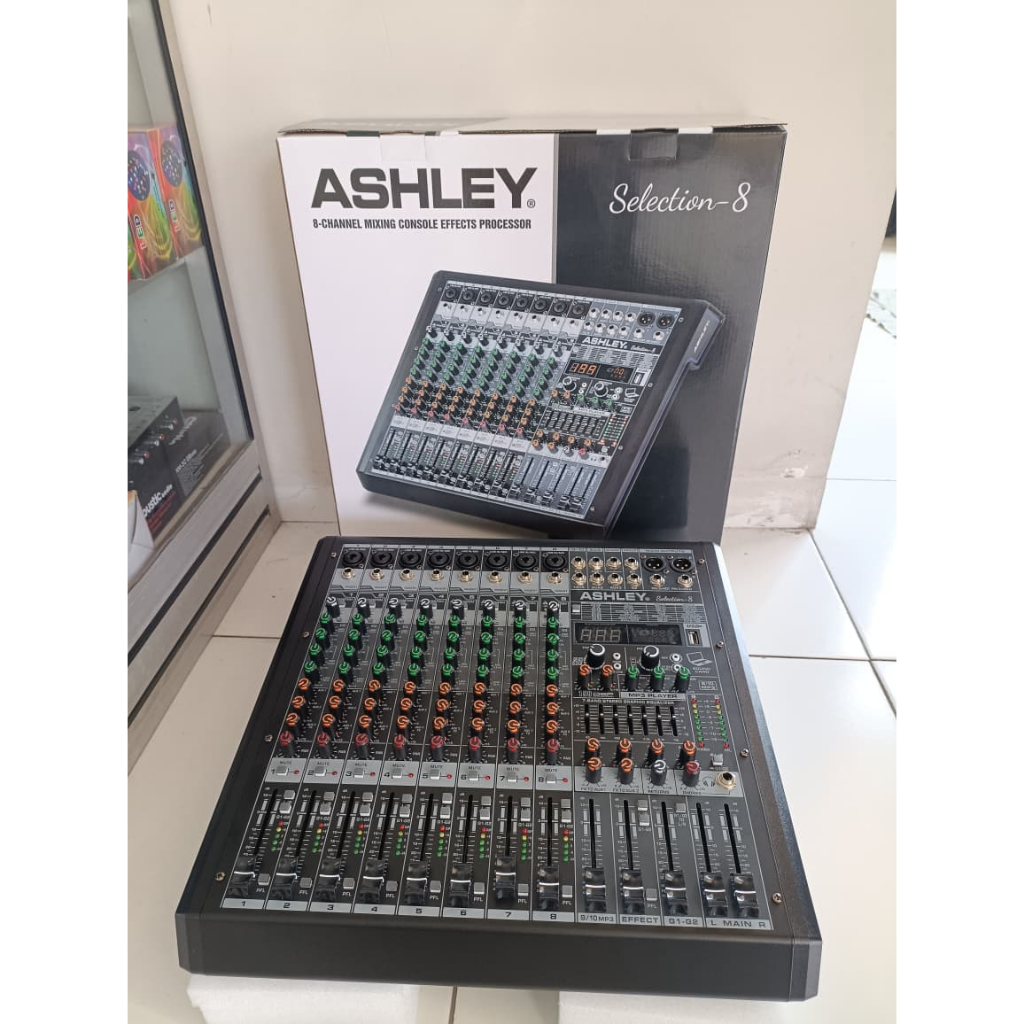 MIXER ASHLEY 8CH SELECTION8 / SELECTION 8 / SELECTION-8
