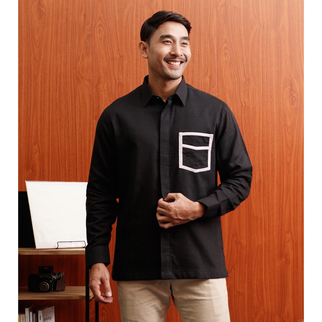 Takavi - Bonolo Kemeja Tenun Lengan Panjang