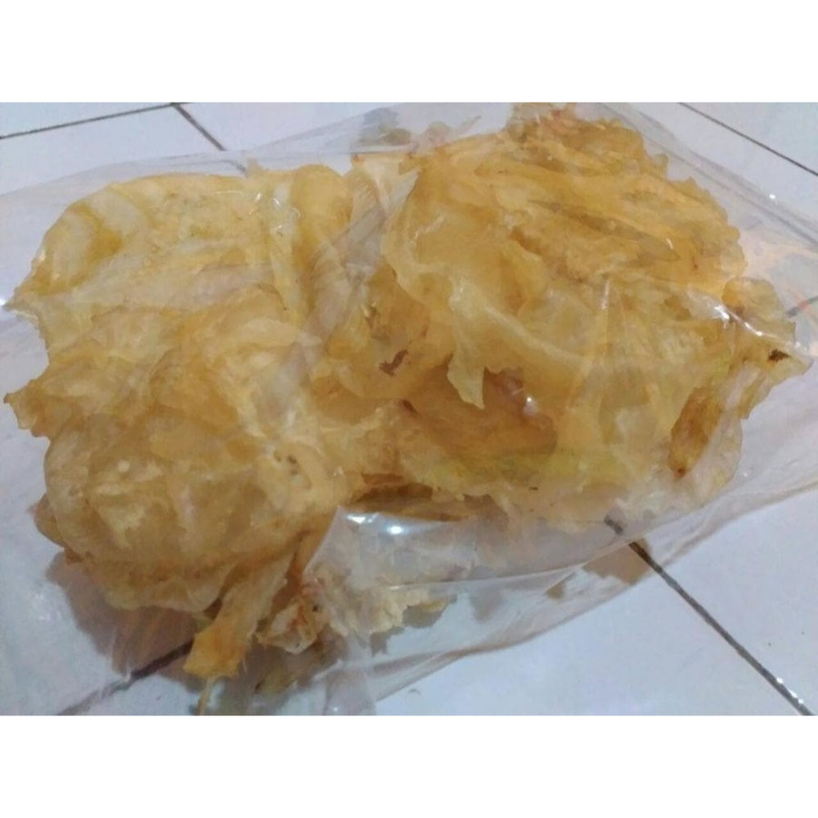 Hipau Manyung Mentah - Hu pio Mentah - perut ikan kering mentah 250gram