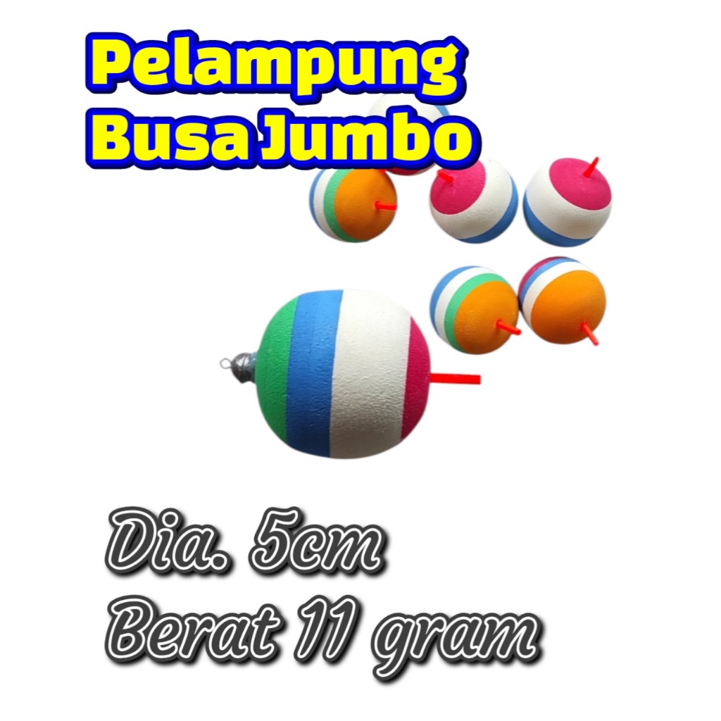 Pelampung BUsa Jumbo Mancing Kumbul Busa Jumbo Pancing Starlite