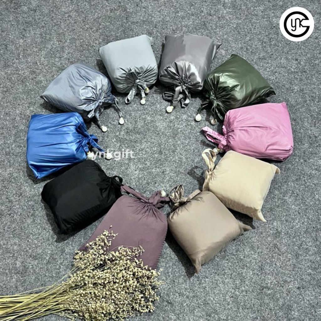 Mukena Traveling Mini Parasut satu genggam | Mukena genggam | Mukena Travelling Parasut Korea