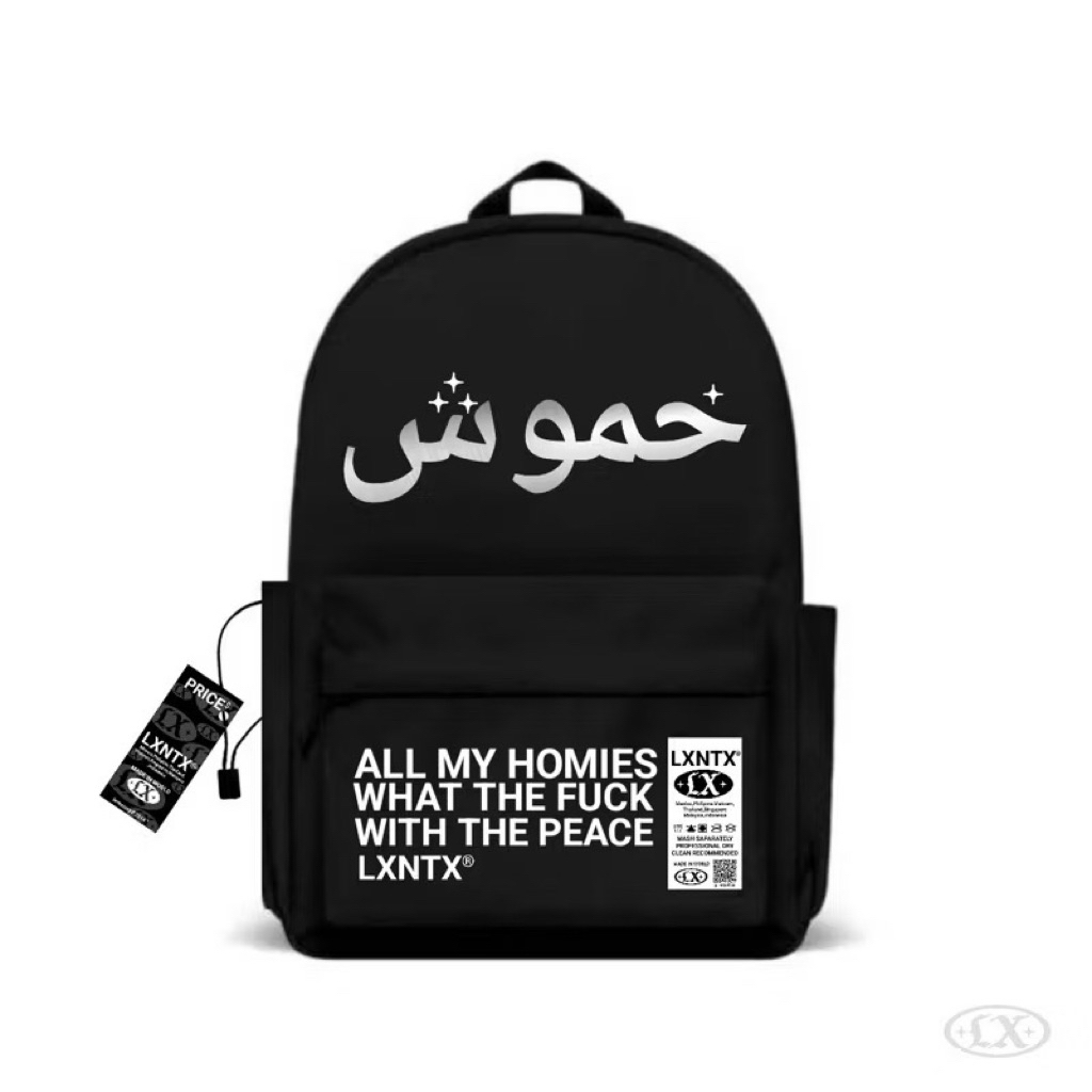 Tas ransel pria backpack sekolah tas ransel pria hitam