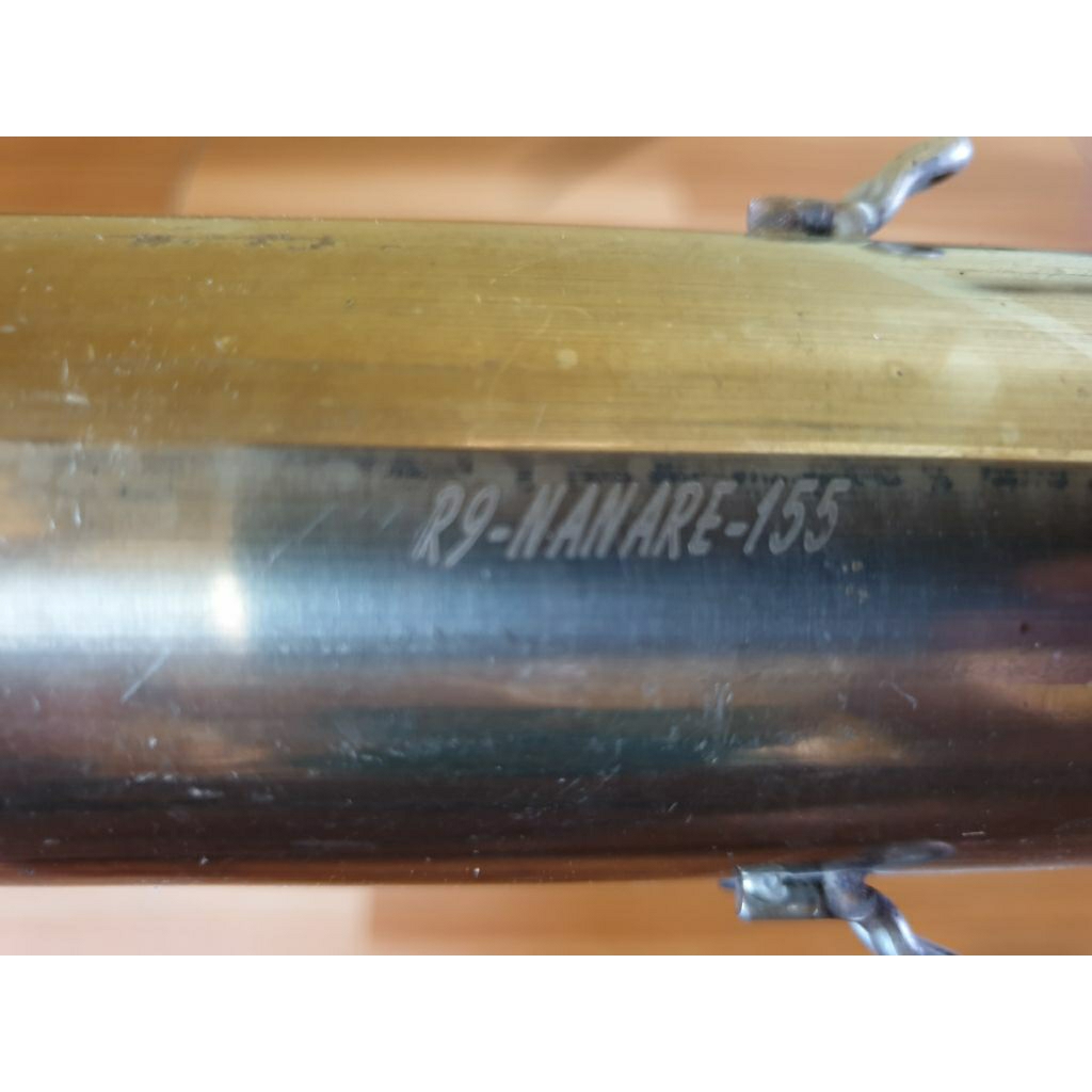 LEHER KNALPOT R9 SECOND ORIGINAL CB150R