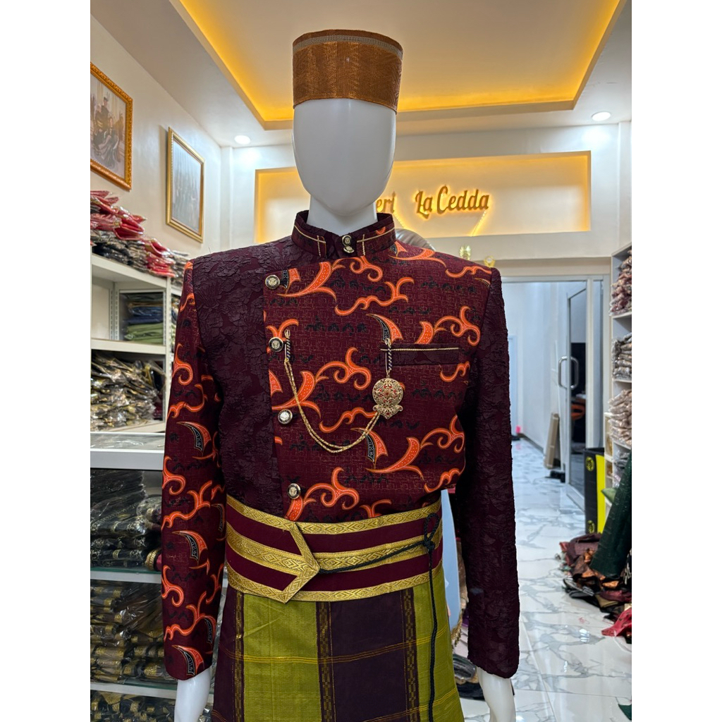 jas tutup Premium khas Bugis Makassar