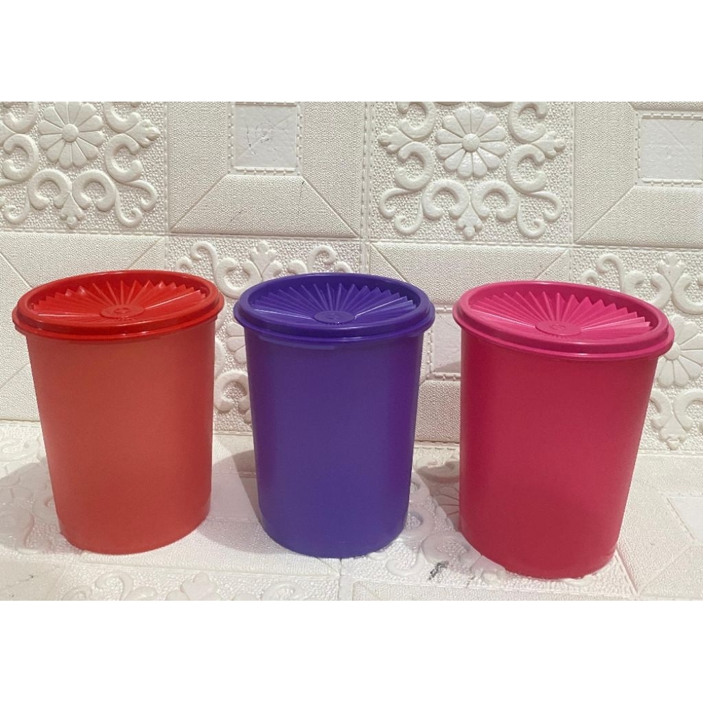 Toples Deco Tupperware 1,2L // Canister Tupperware