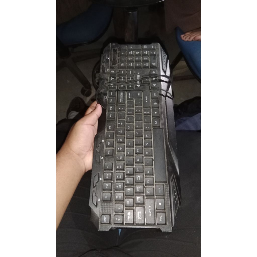 Keyboard Gaming Fantech K10 second