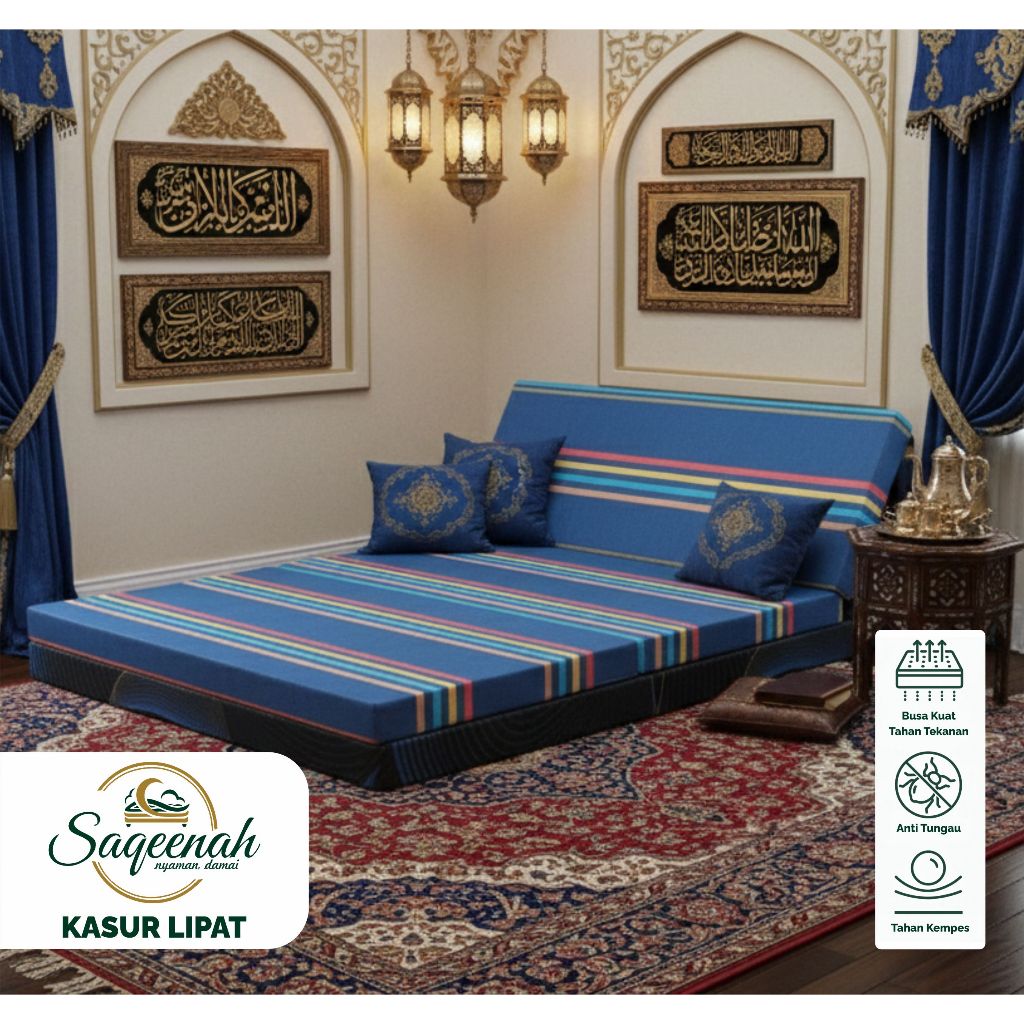 KASUR LIPAT Saqeenah Busa Padat High Densiti