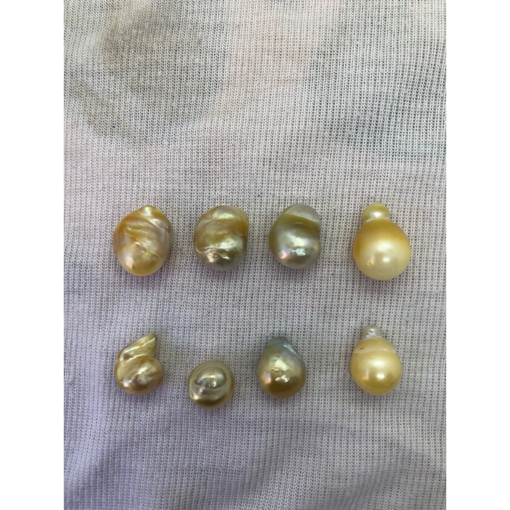 butiaran mutiara air laut baroq gold mutiara baroque