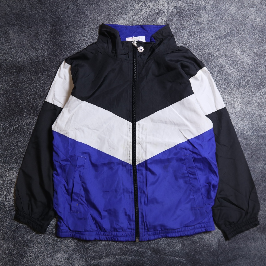 JAKET CONVERSE WINDBREAKER KIDS AN239 SIZE ANAK 130