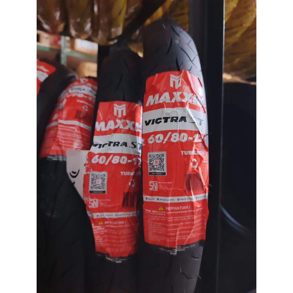 Ban Maxxis Victra 60/80-17  70/80-17  80/80-17 TUBELESS
