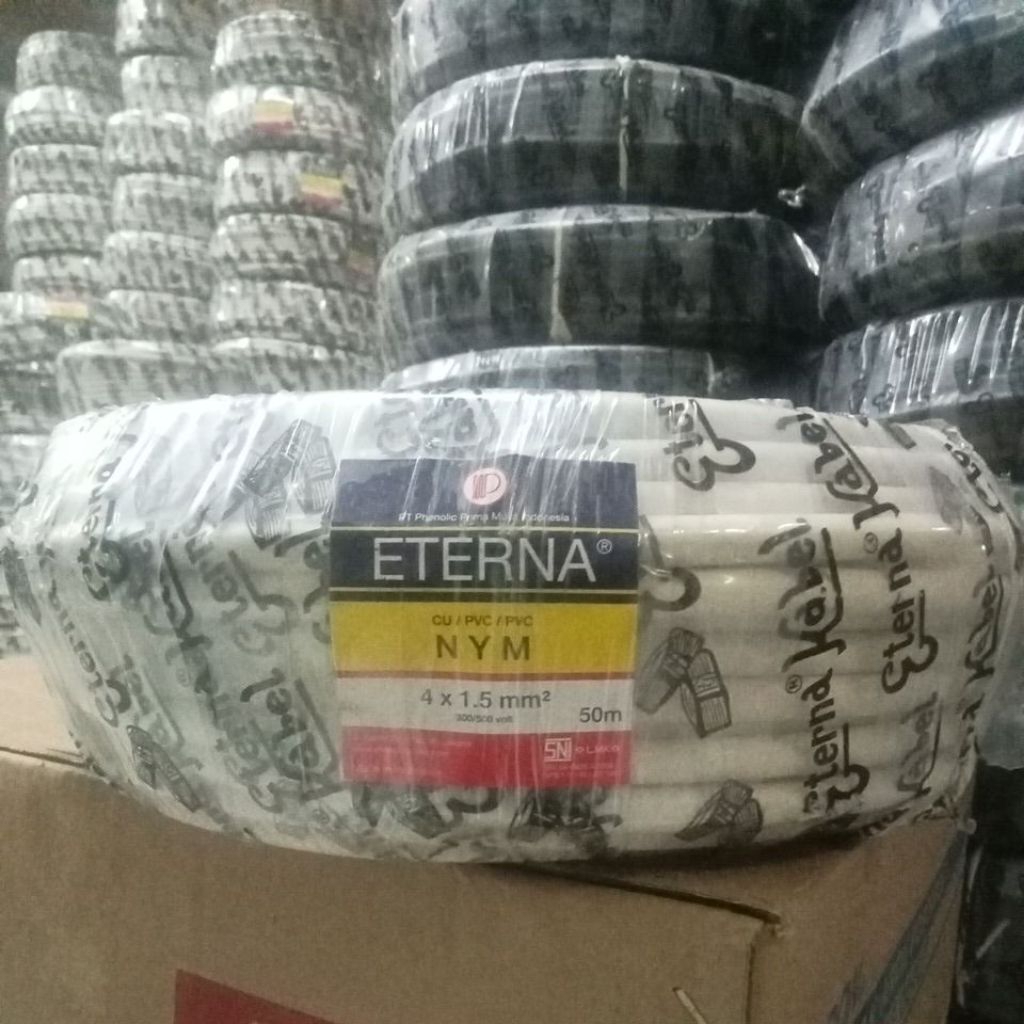 Kabel NYM Eterna 4x4@100M,NYM Eterna 3x4mm@50M, Nym Eterna 4x1,5mm@50M,Nym Eterna 4x2,5@50Meter, Nym