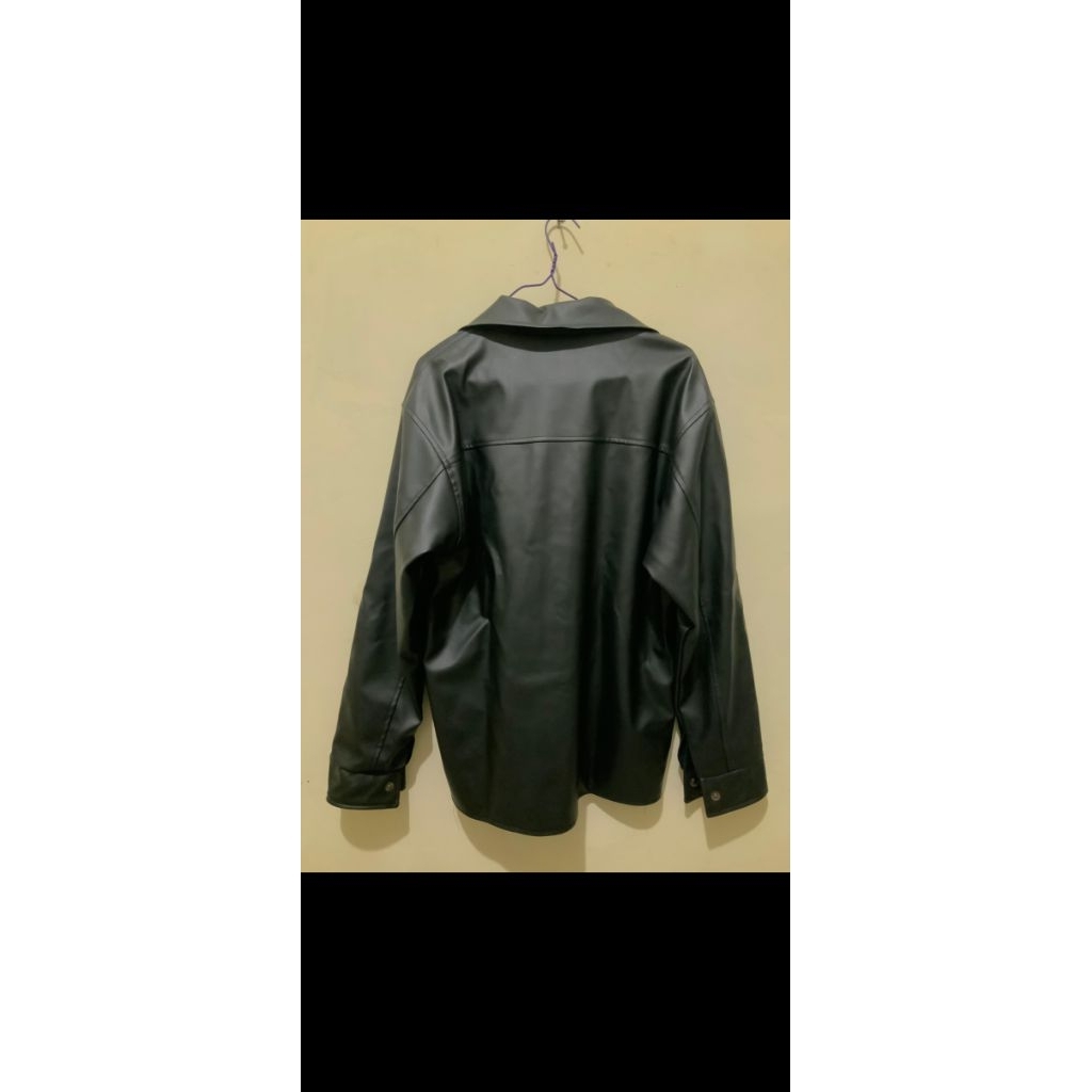 Jaket Kulit/Leather Jacket Wanita (Preloved)