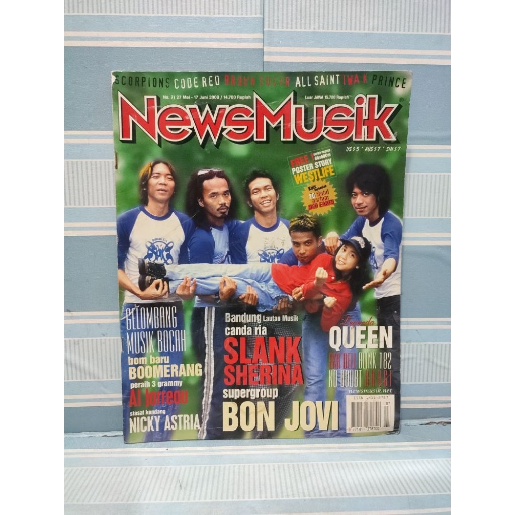 Majalah news musik slank sherina