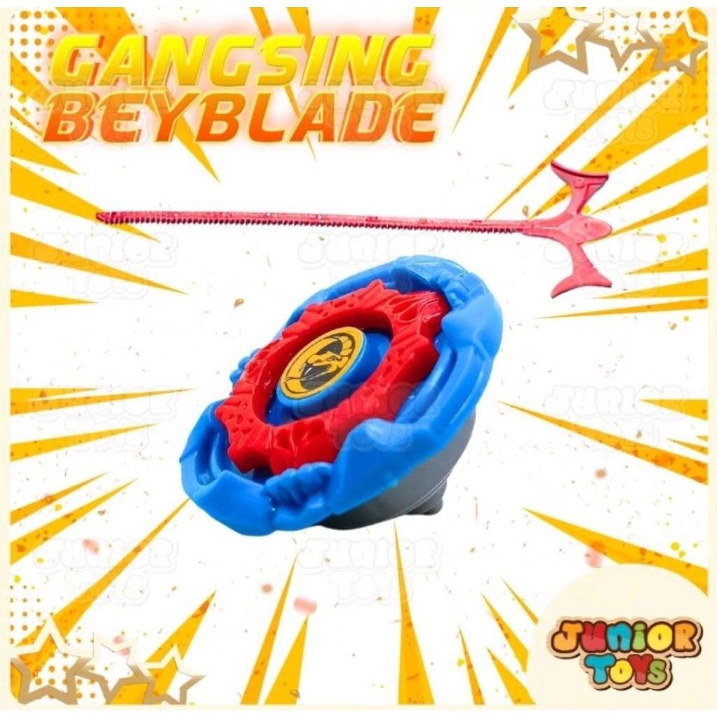TERBARU Mainan Gangsing Gasing Beyblade dan Tali Mainan Anak Mainan Jadul Gasing