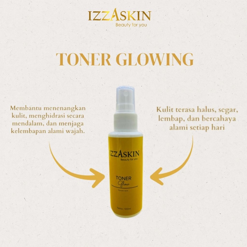 toner glow izzaskin
