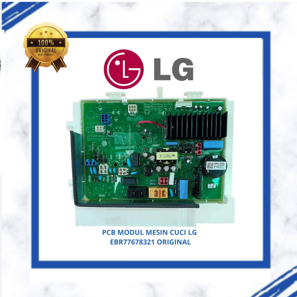PCB MODUL MESIN CUCI LG EBR77678321 WD-N1213D6 ORIGINAL