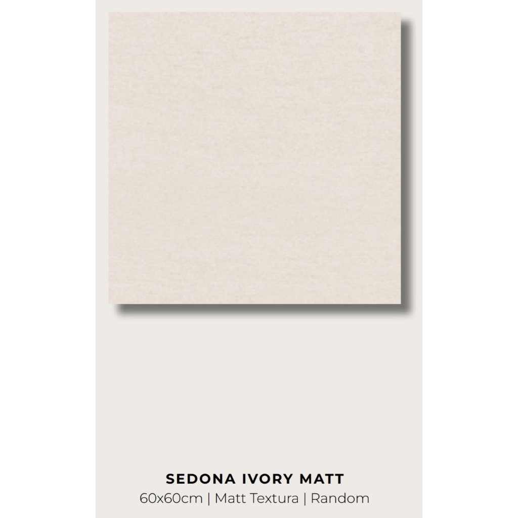 Granit Valentino Stone Sedona Ivory, Brown, Black Matt 60x60